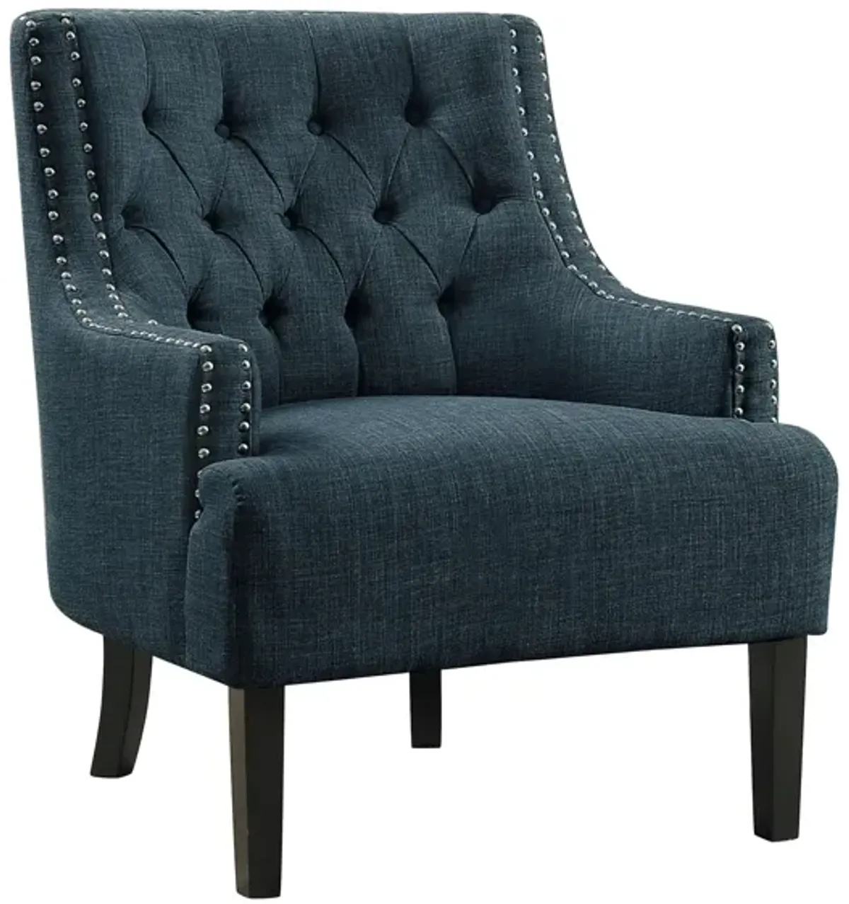 Aubrey Accent Chair in Indigo by Bellanest