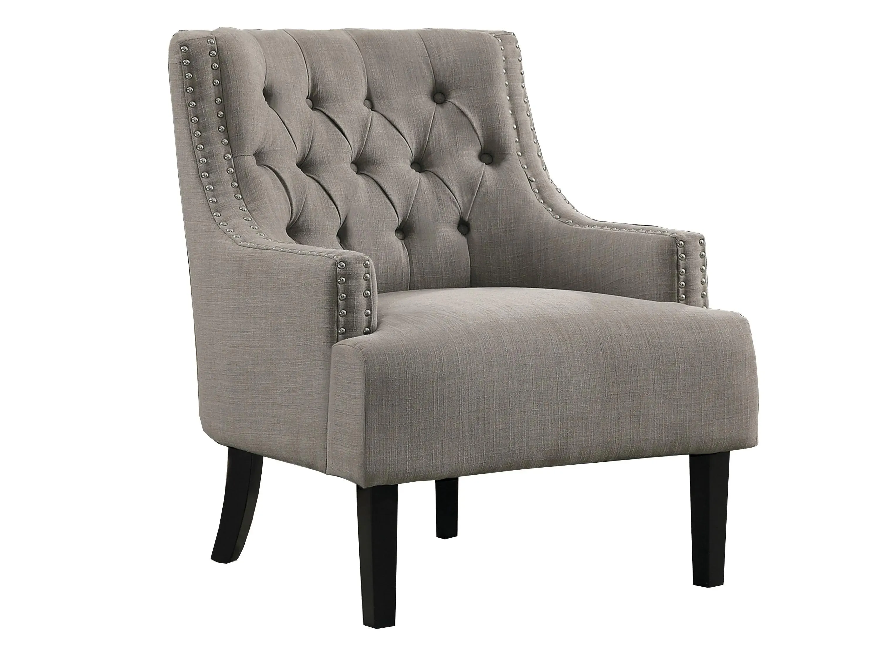 Aubrey Accent Chair in Taupe by Bellanest