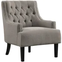 Aubrey Accent Chair in Taupe by Bellanest