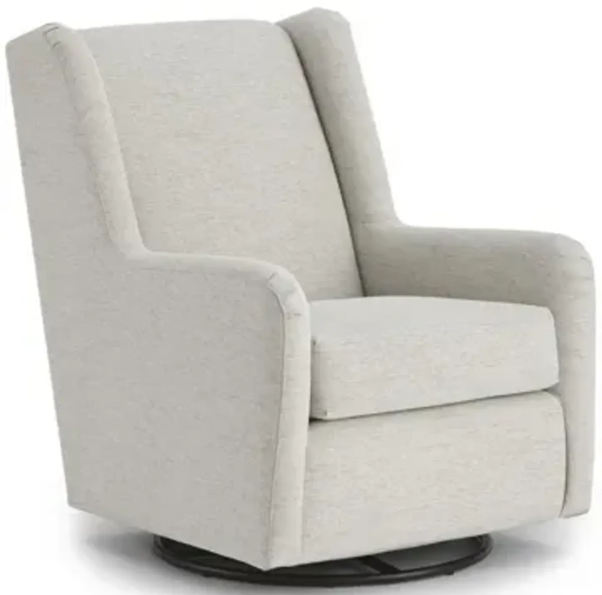 Townes Swivel Glider Chair in Canvas by Best Chairs