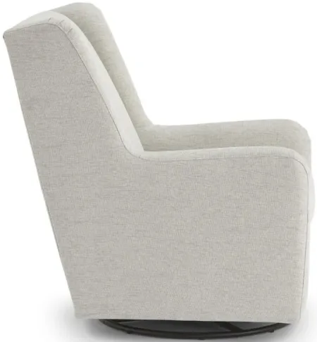 Townes Swivel Glider Chair in Canvas by Best Chairs