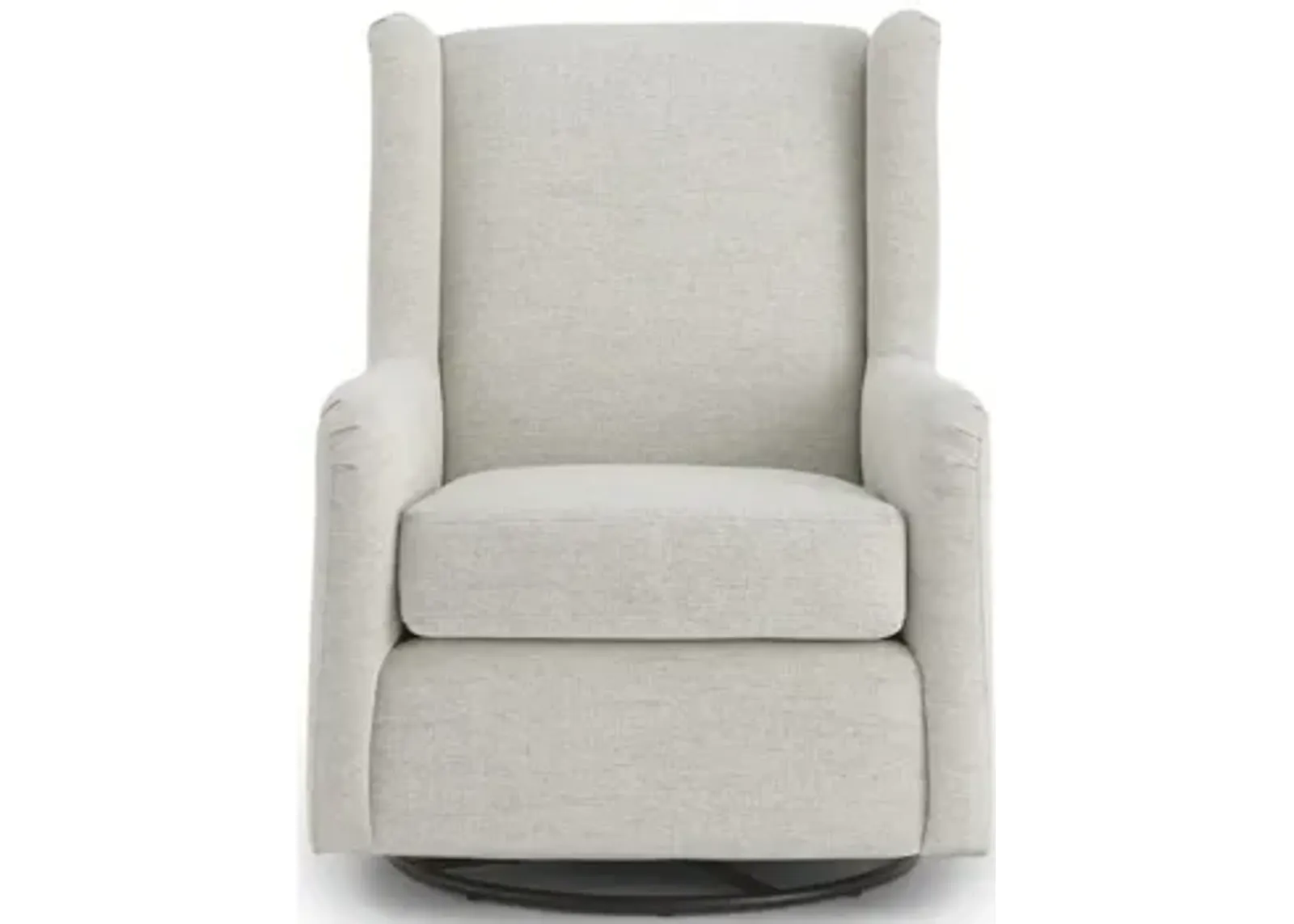 Townes Swivel Glider Chair in Canvas by Best Chairs