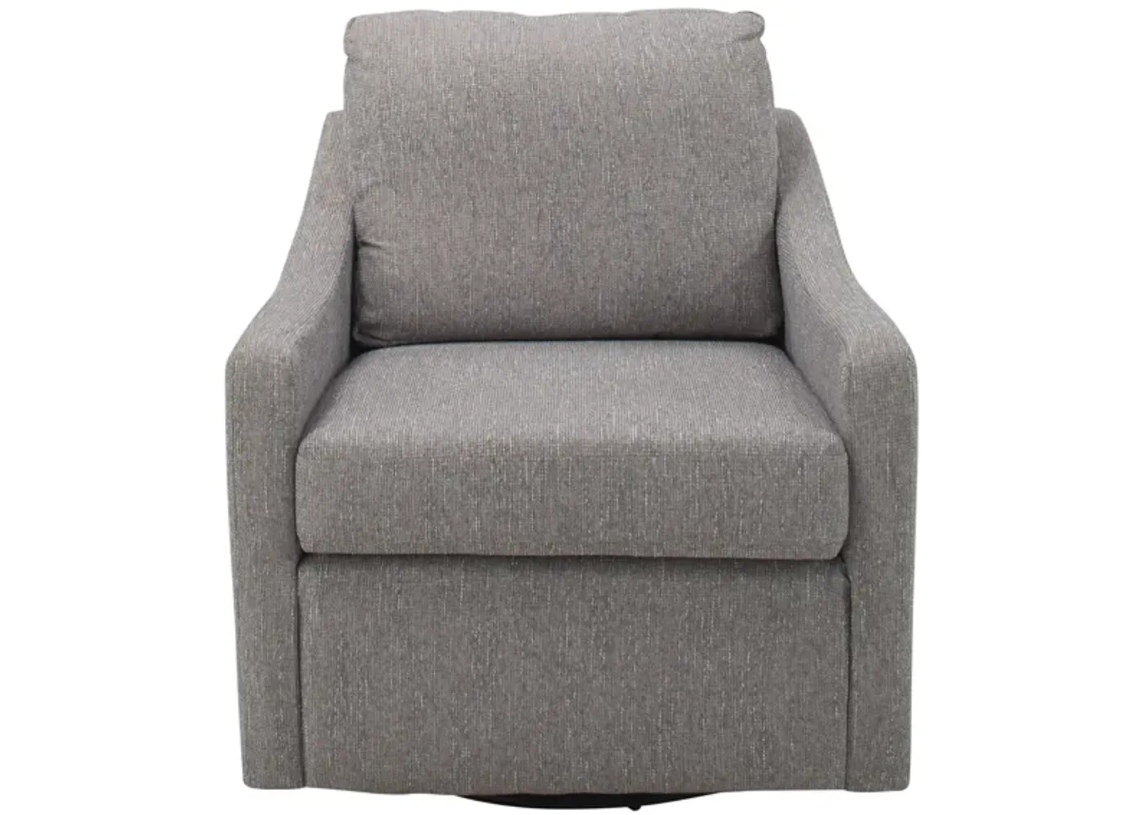 Willowcreek Swivel Glider Chair in Gray by Best Chairs