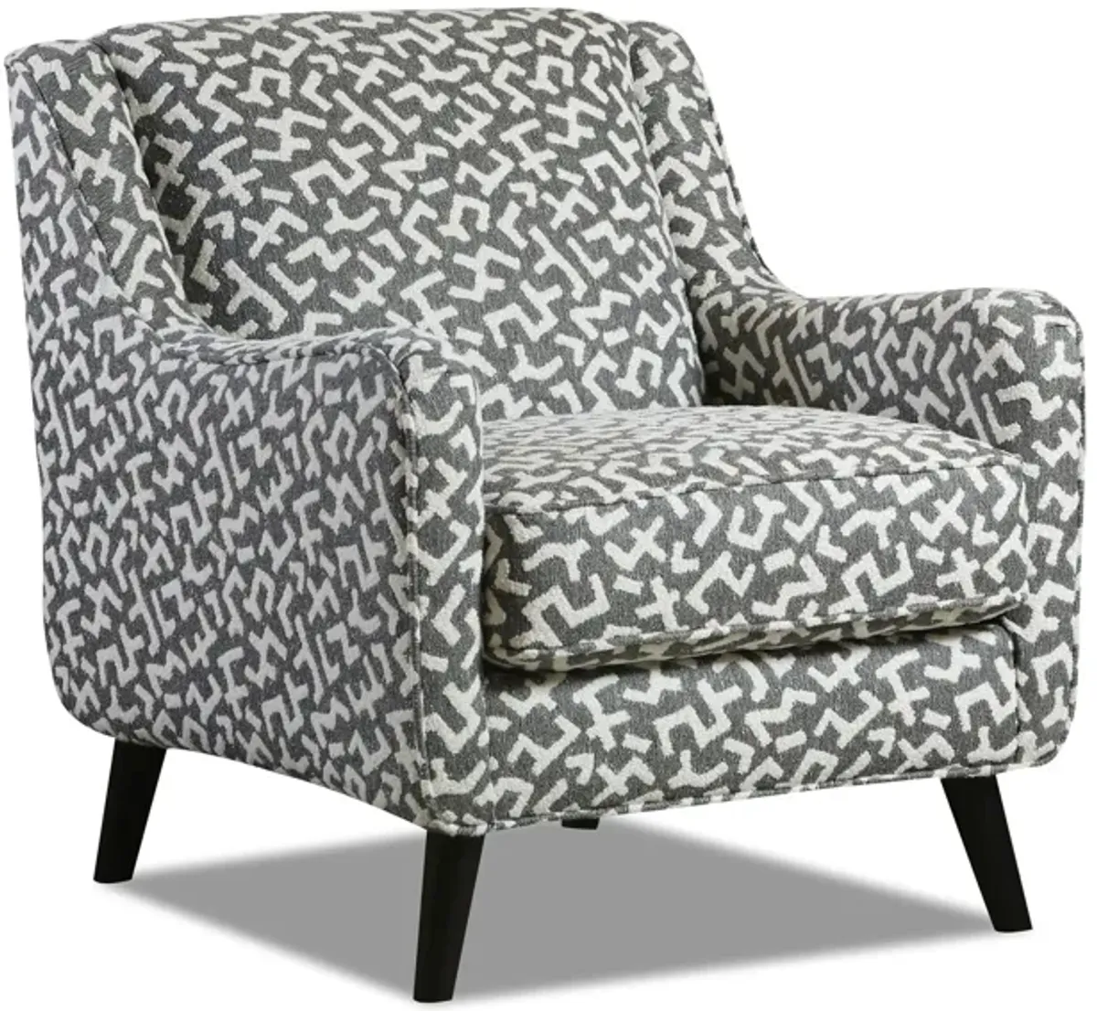 Durango Accent Chair in Denim by Fusion Furniture