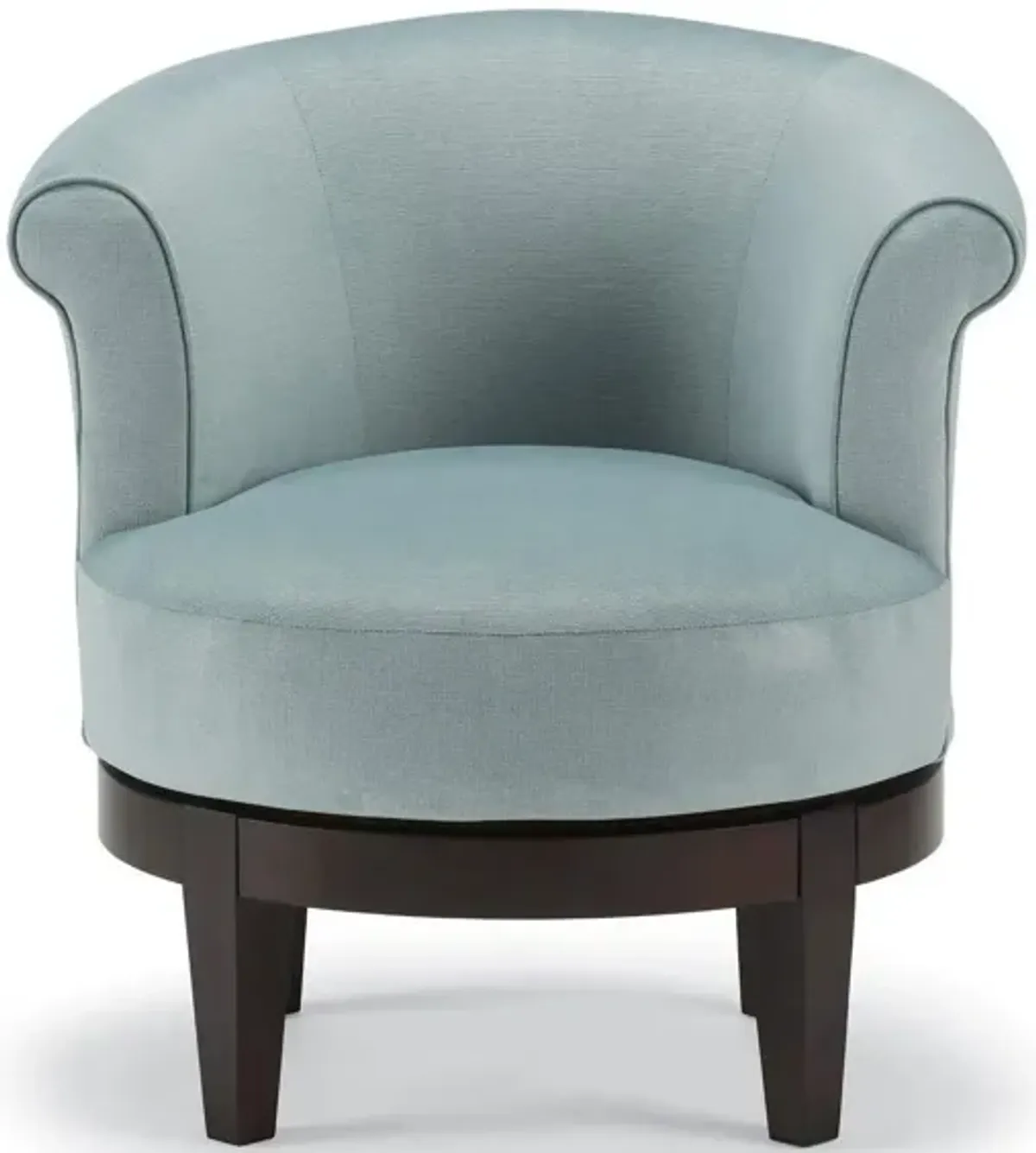 Nevie Swivel Chair in Aqua by Best Chairs