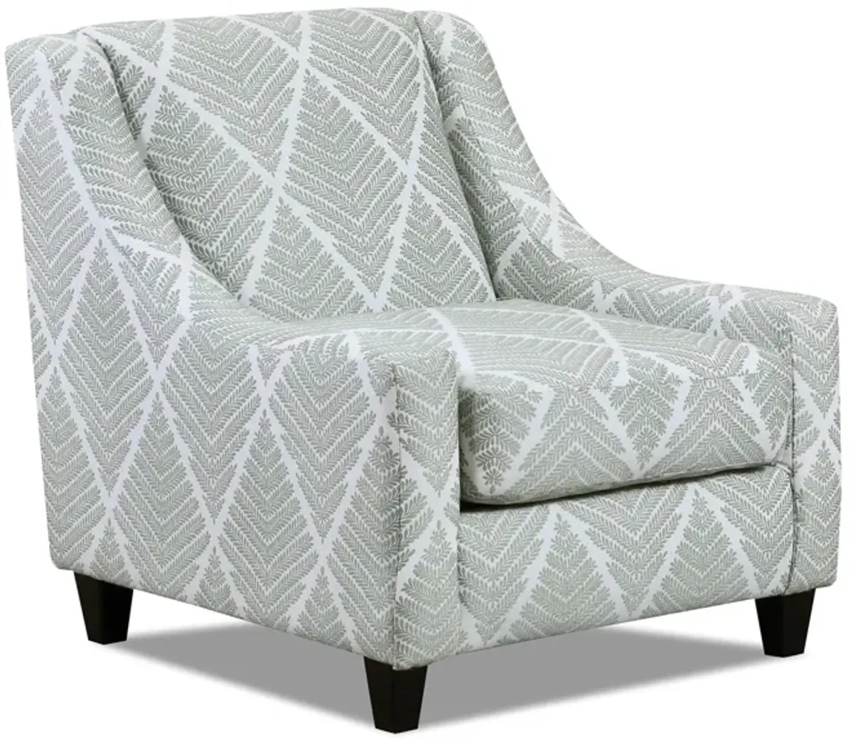 Durango Accent Chair in Moss by Fusion Furniture