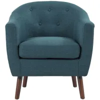 Baylor Accent Chair in Blue by Bellanest