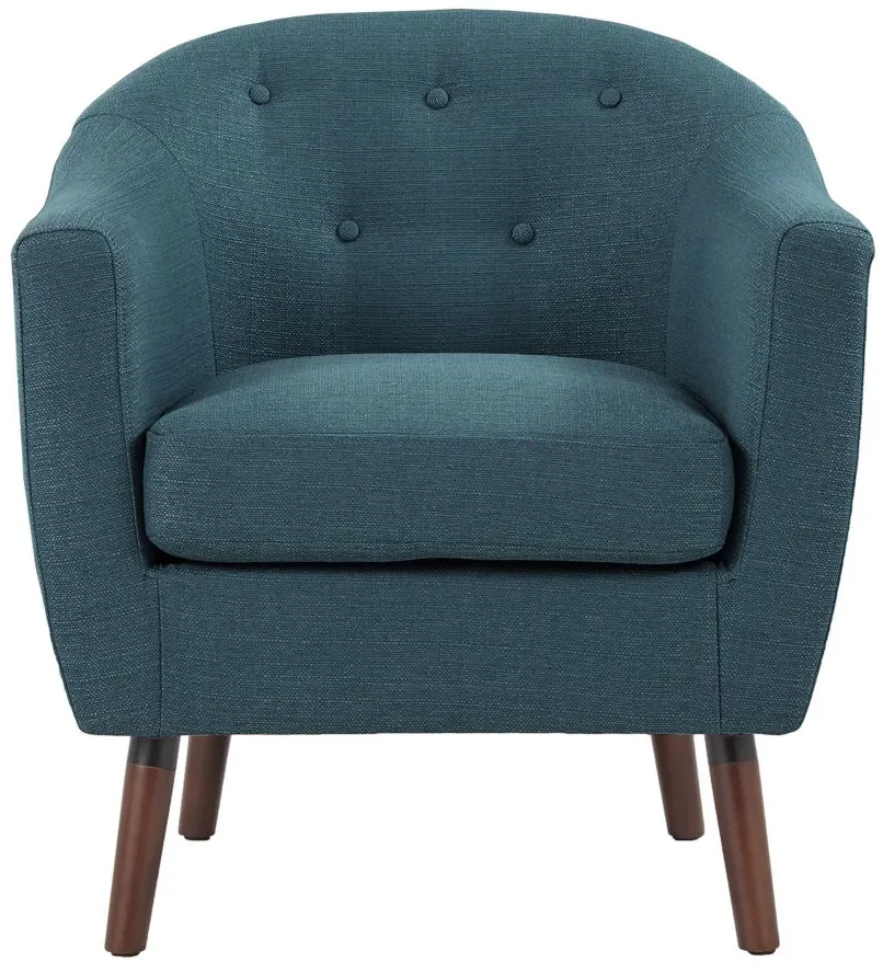 Baylor Accent Chair in Blue by Bellanest
