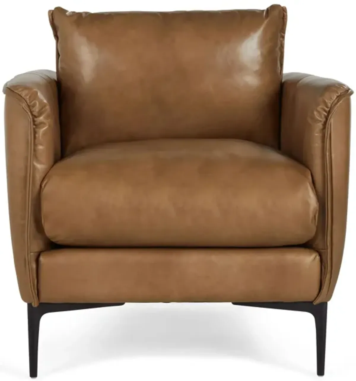 Abigail Club Chair in Tan by Classic Home