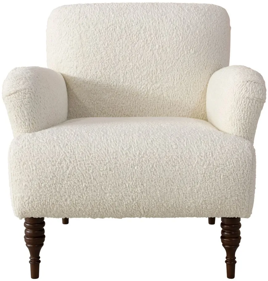 Melvin Chair in Sheepskin Natural by Skyline