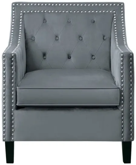 Avina Accent Chair in Gray by Homelegance