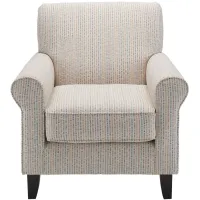 Flora Accent Chair in Coddle Gem by Fusion Furniture