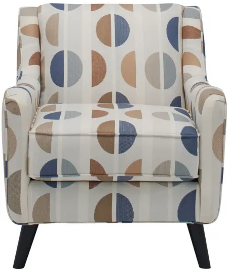 Loxley Accent Chair in Danpur Sedona by Fusion Furniture