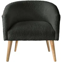 Bixbee Chair in Sheepskin Charcoal by Skyline