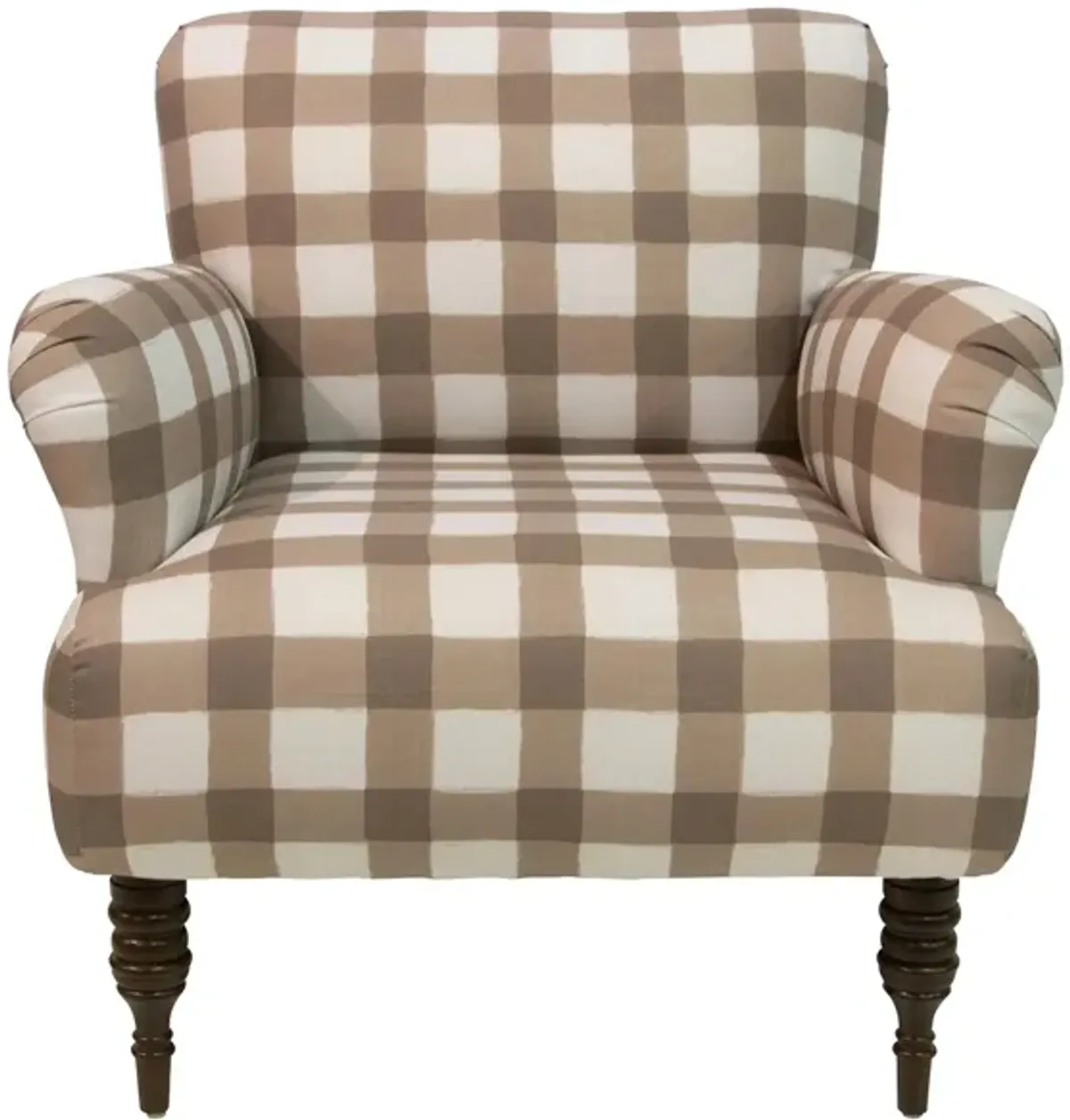 Melvin Chair in Buffalo Square Taupe by Skyline