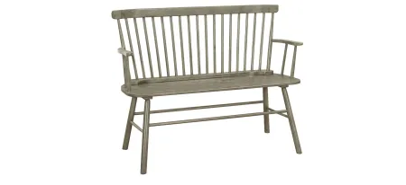 Jerimiah Bench in Grey by Crown Mark
