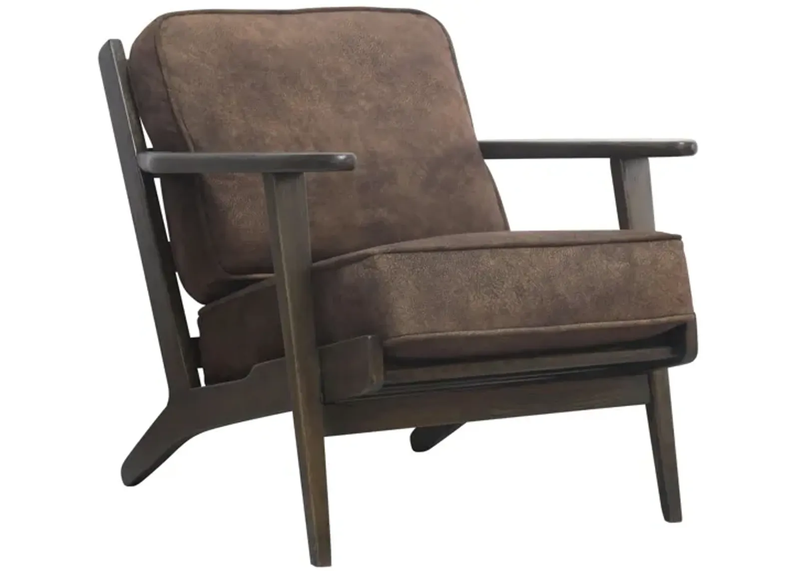 Albert Accent Chair in Mocha Hide by New Pacific Direct