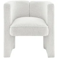 Ariela Accent Chair in Boucle Beige by New Pacific Direct