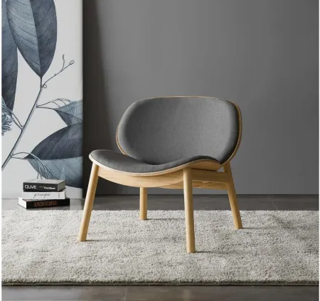 Danica Lounge Chair in Gray by Greenington