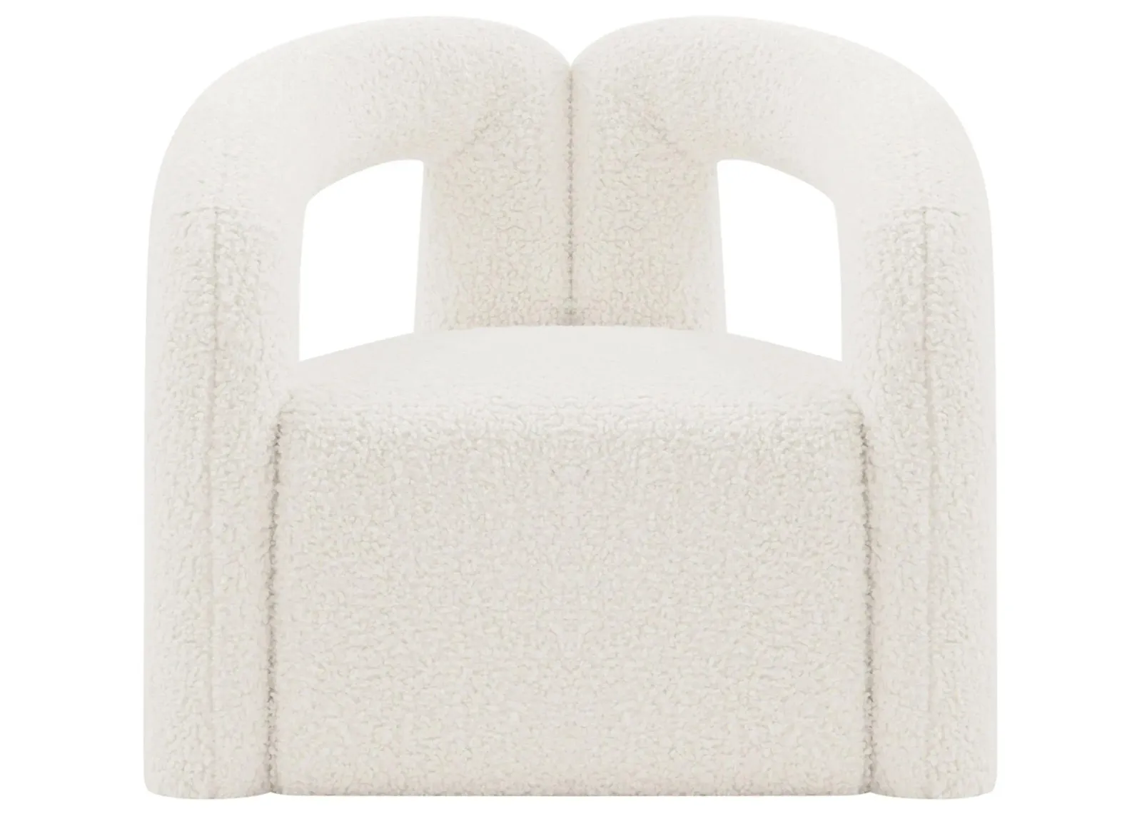 Darian Accent Chair in Cream by Manhattan Comfort