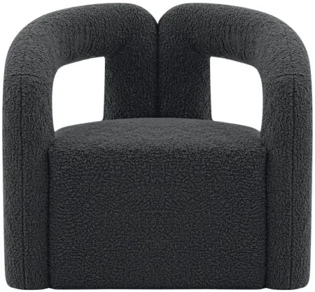 Darian Accent Chair in Black by Manhattan Comfort