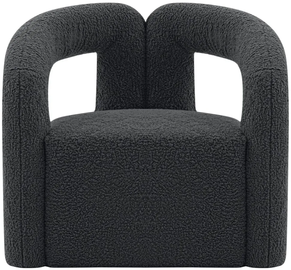 Darian Accent Chair in Black by Manhattan Comfort