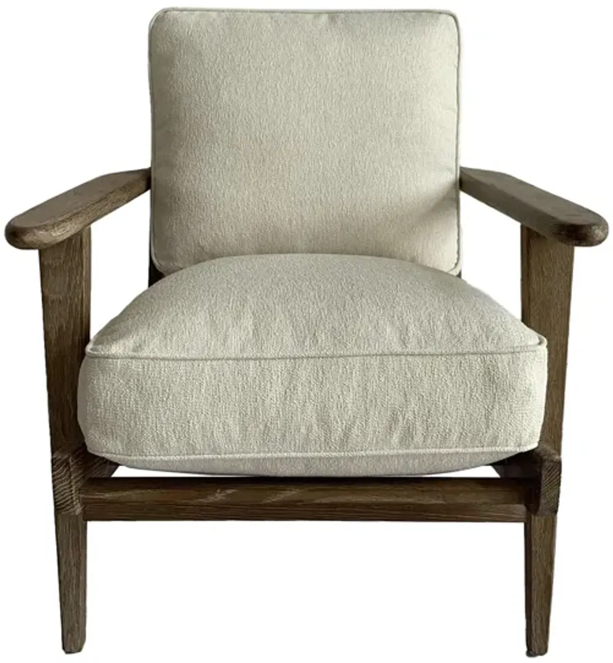 Yale Arm Chair in Performance White by LH Imports Ltd