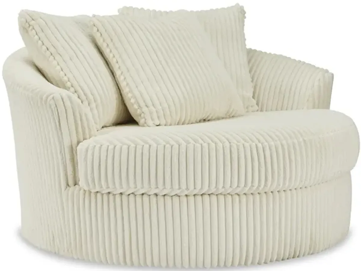 Lindyn Oversized Swivel Accent Chair