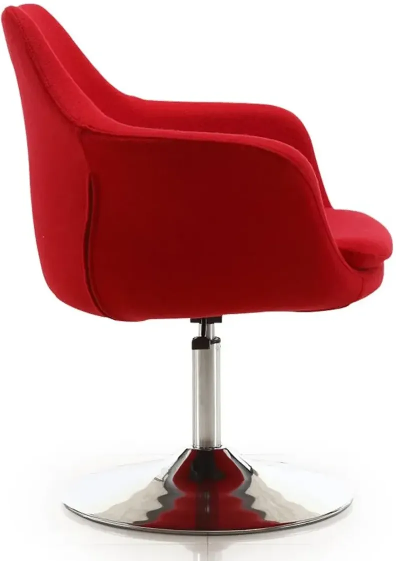 Kinsey Adjustable Height Swivel Accent Chair