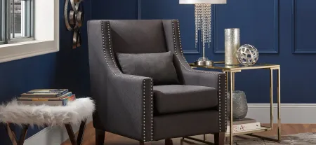 Welland Accent Chair in Gray by Bellanest