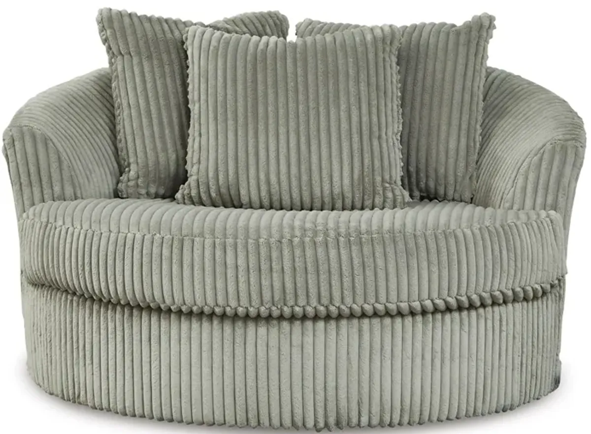 Lindyn Oversized Swivel Accent Chair