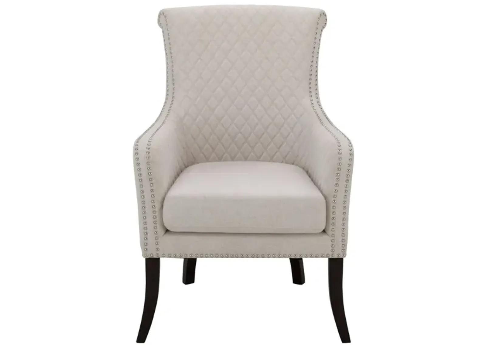 Marlena Accent Chair in White by Bellanest