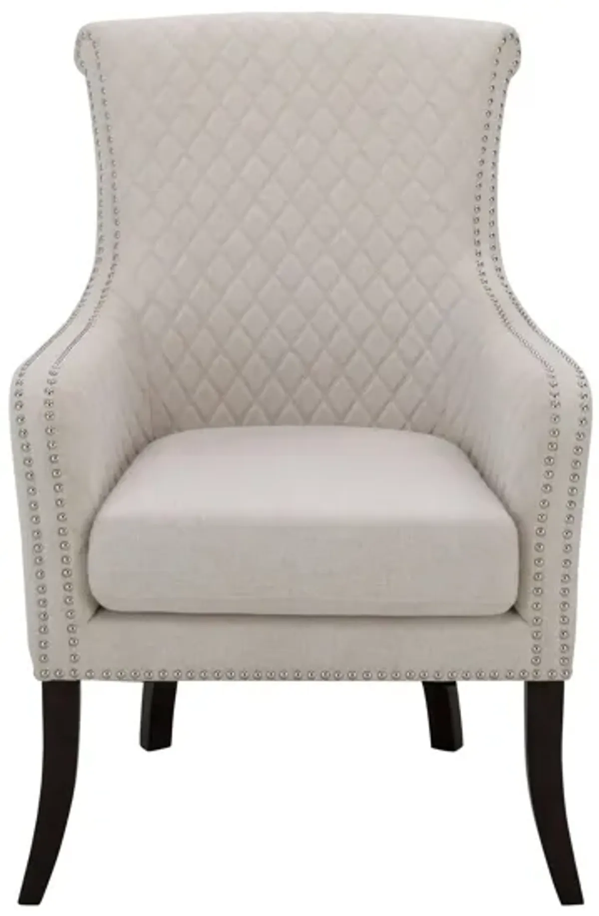 Marlena Accent Chair in White by Bellanest