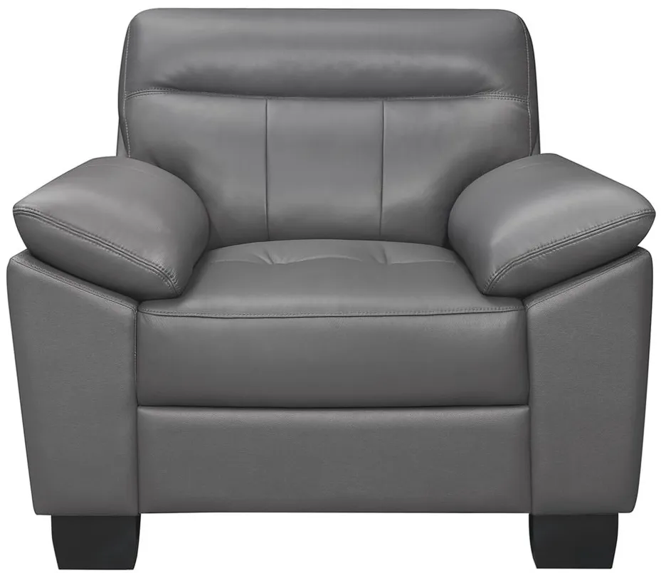 Escolar Accent Chair in Dark Gray by Homelegance
