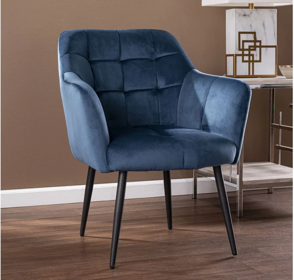 Wimborne Upholstered Accent Chair in Blue by SEI Furniture