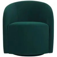 Otto Swivel Accent Chair in Green by Lifestyle Solutions
