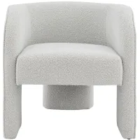 Matteo Accent Chair in Boucle Beige by New Pacific Direct