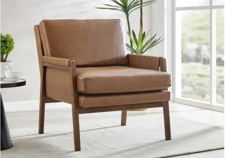 Colton Accent Chair in Vintage Cider by New Pacific Direct