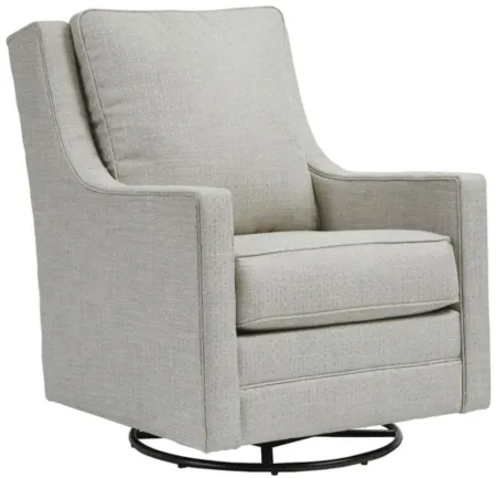 Kambria Swivel Glider Accent Chair in Frost by Ashley Furniture