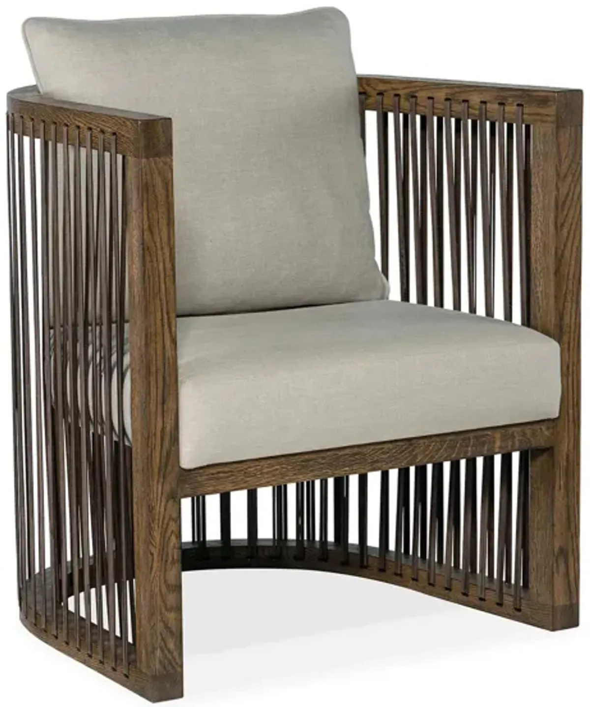 Wilde Club Chair in Beige by Hooker Furniture