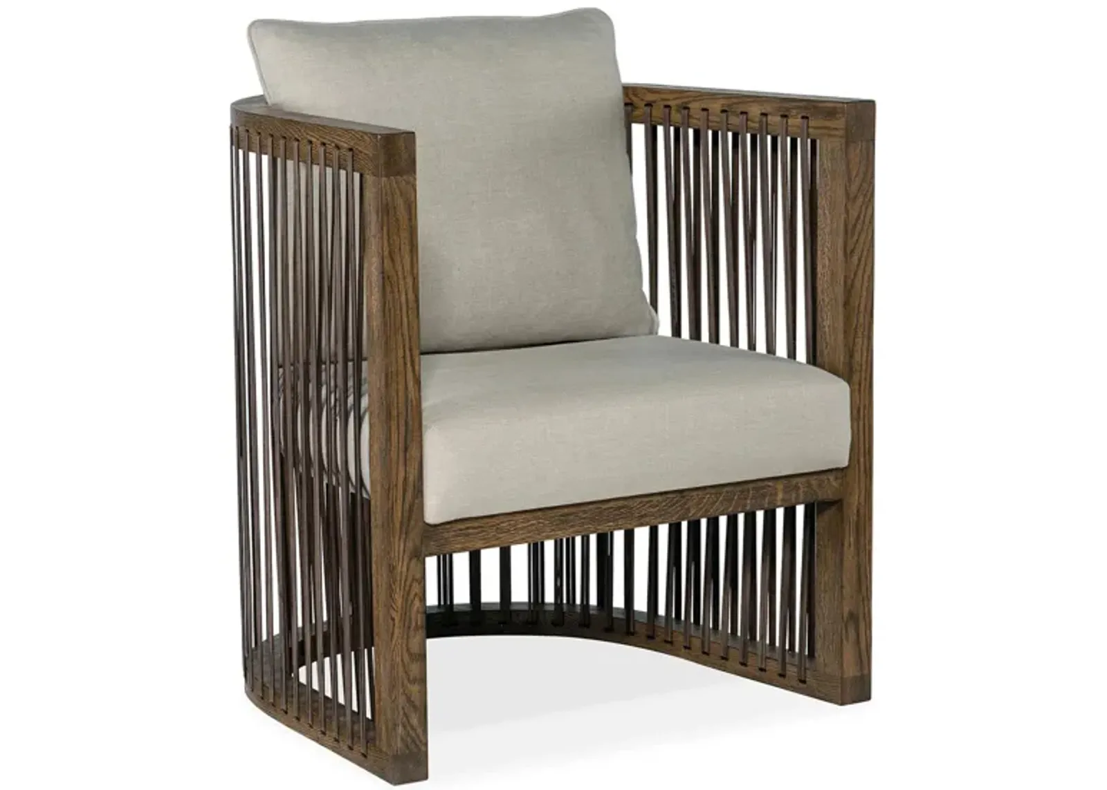 Wilde Club Chair in Beige by Hooker Furniture