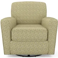 Bree Swivel Glider in VINTAGE GOLD 31005 by Best Chairs
