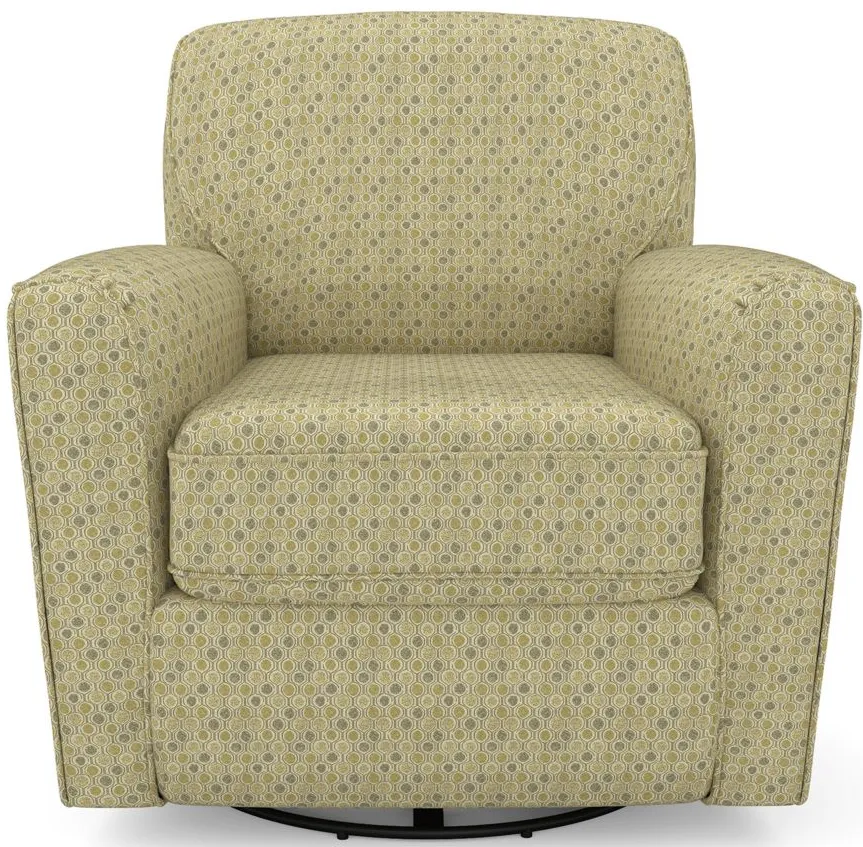 Bree Swivel Glider in VINTAGE GOLD 31005 by Best Chairs