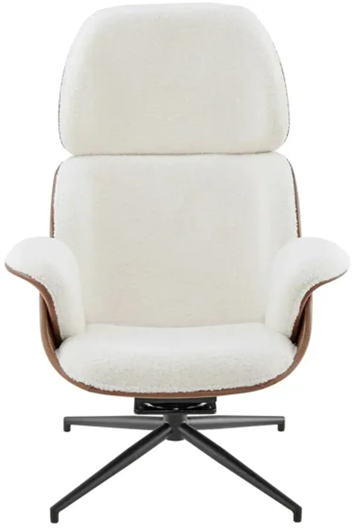 Lennart Lounge Chair in Off-White by EuroStyle