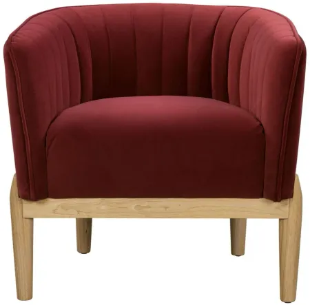 Aksel Accent Chair in Cinnamon by Lifestyle Solutions