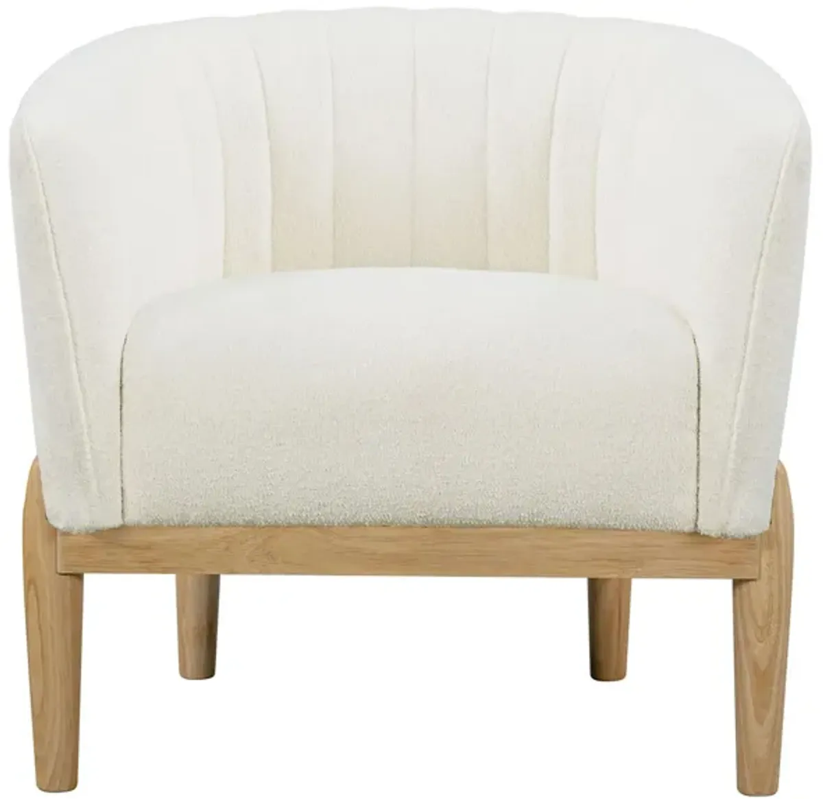 Aksel Accent Chair in Ivory by Lifestyle Solutions