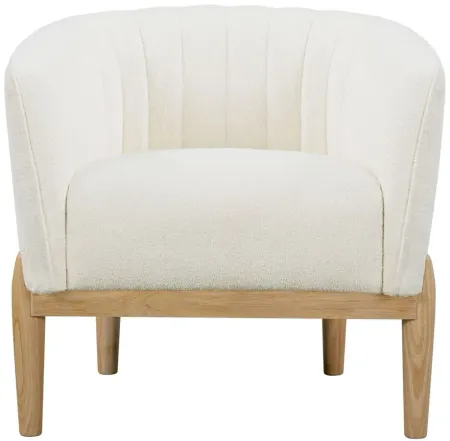 Aksel Accent Chair in Ivory by Lifestyle Solutions