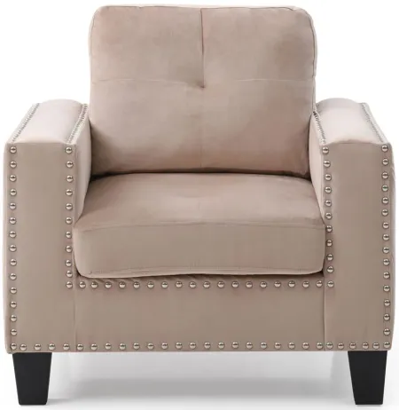 Nailer Chair in Beige by Glory Furniture