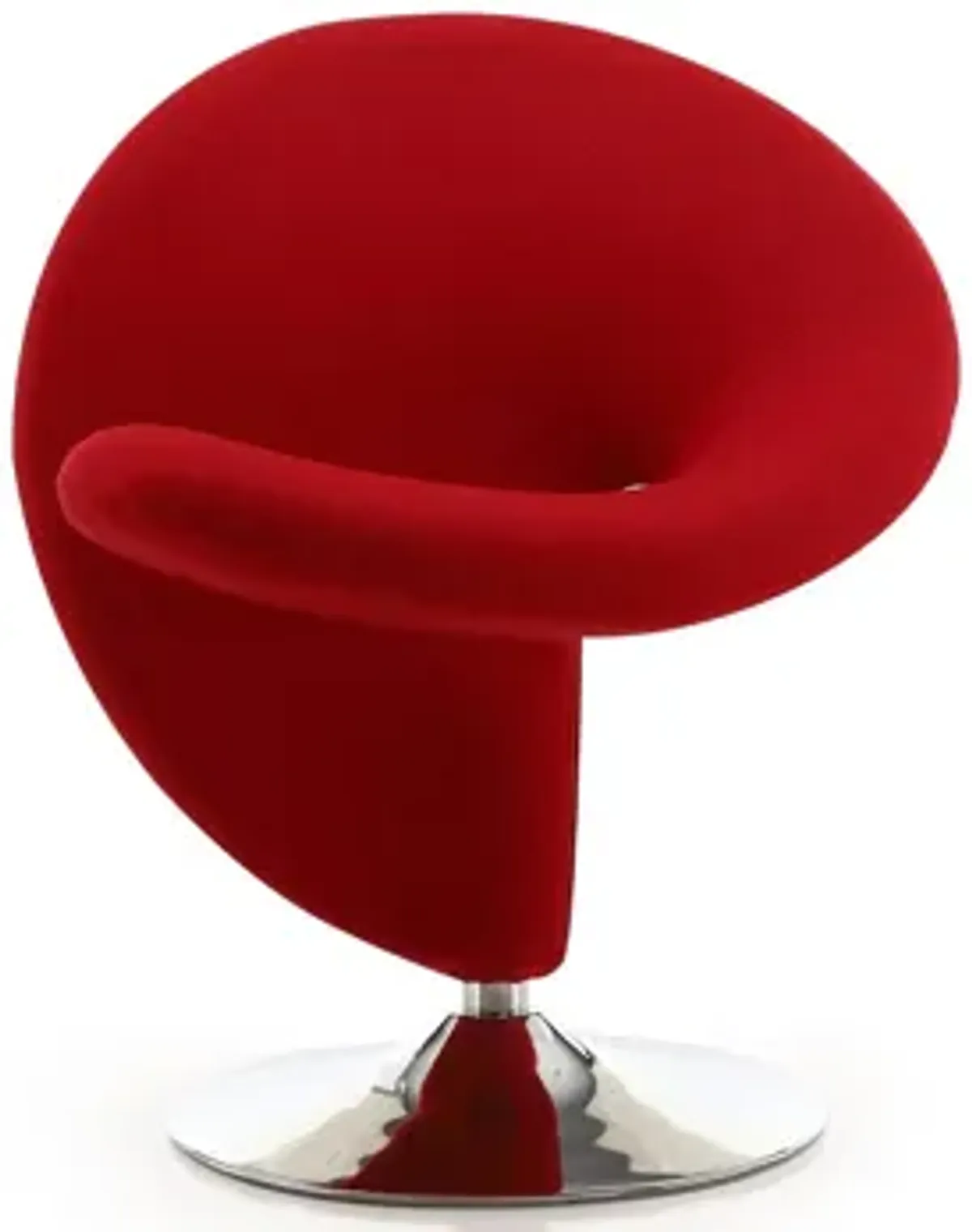 Curl Swivel Accent Chair