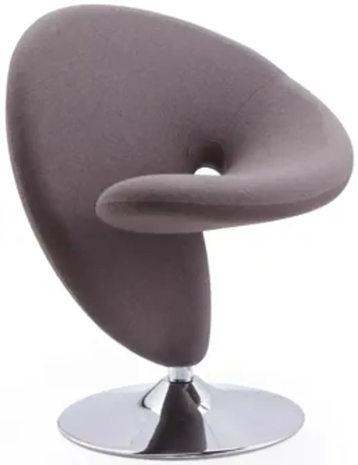 Curl Swivel Accent Chair